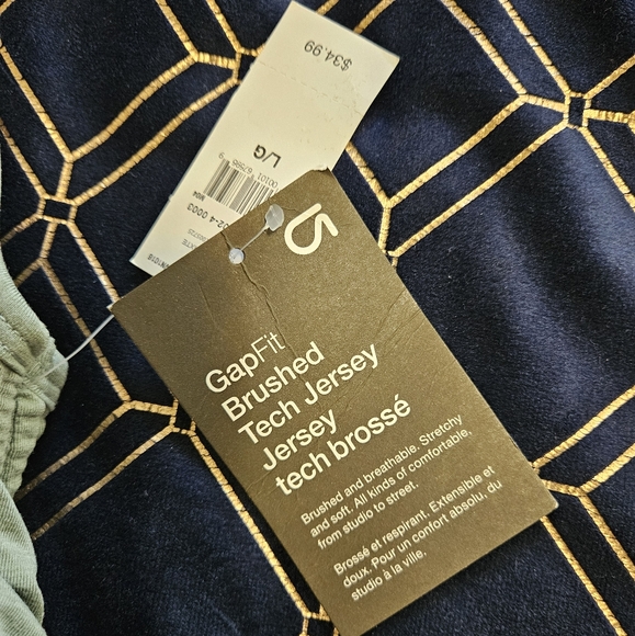 GapFit Tech jersey Size L - Picture 4 of 6